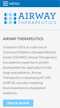 Mobile Screenshot of airwaytherapeutics.com